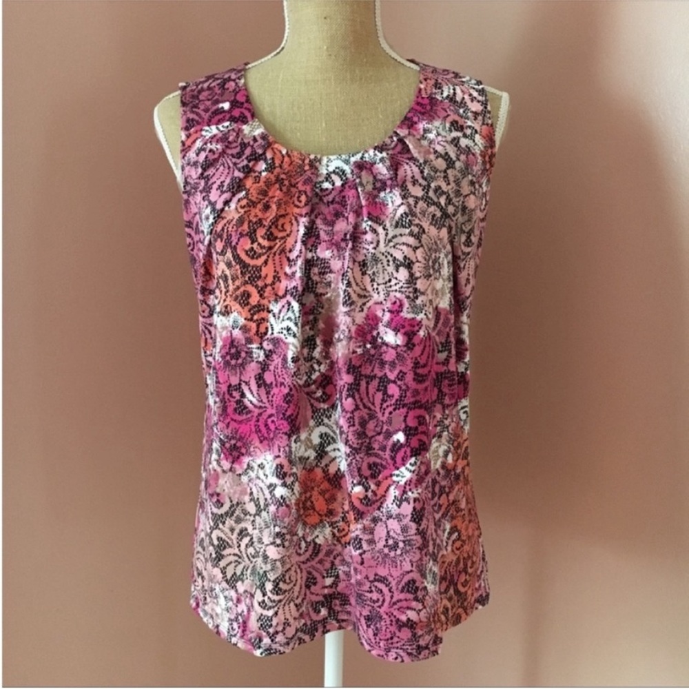 Pleated tank top, NWT